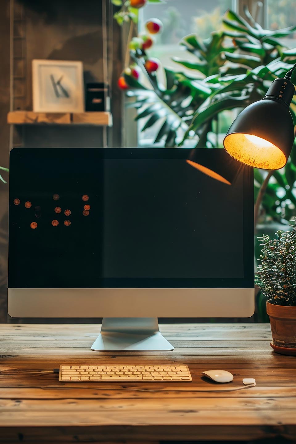 stylischer Arbeitsplatz